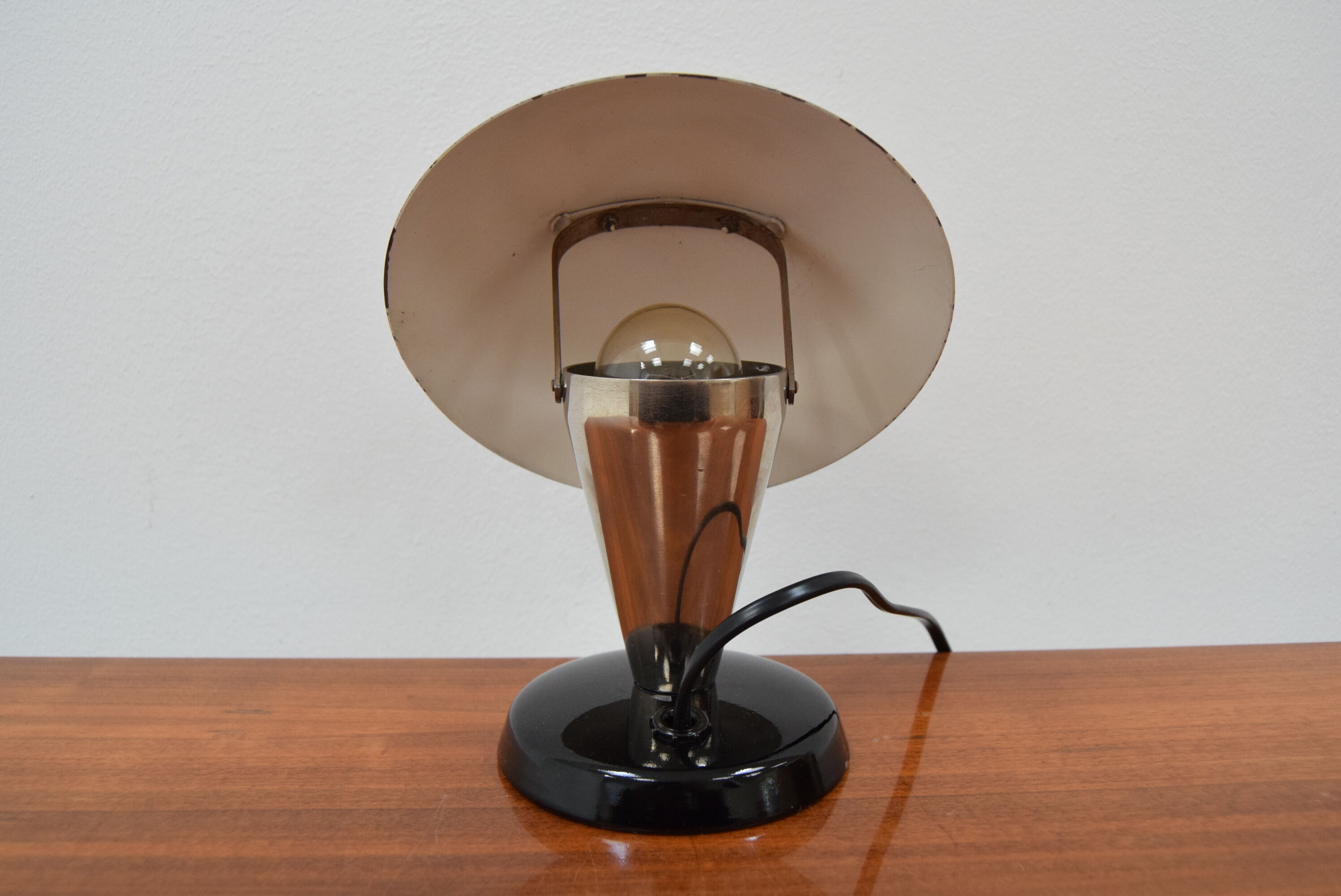 Lampe de table Bauhaus, années 1930.