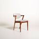 Set of 4 model “42” chairs by Kai Kristiansen for Schou Andersen