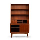 Danish Teak Secretaire by Johannes Sorth for Bornholms Mobelfabrik, 1960s