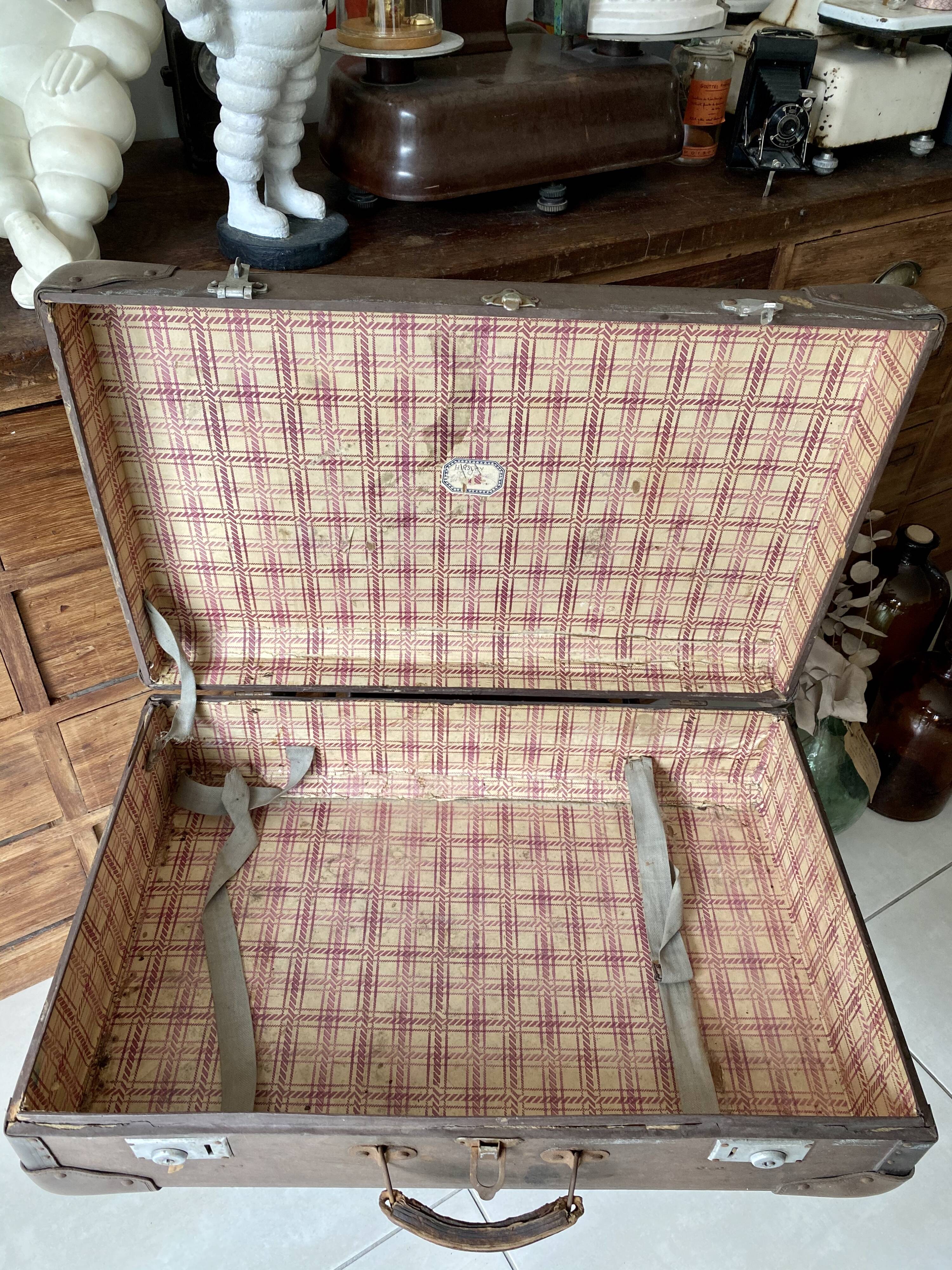 Old vintage suitcase