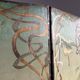 Art nouveau antique room divider