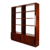 Parchment bookcase by Aldo Tura for Tura Milano 1960