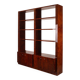 Parchment bookcase by Aldo Tura for Tura Milano 1960