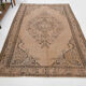 Classic floral brown vintage  rug