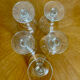Verres à pieds à bistrot Duralex vintage