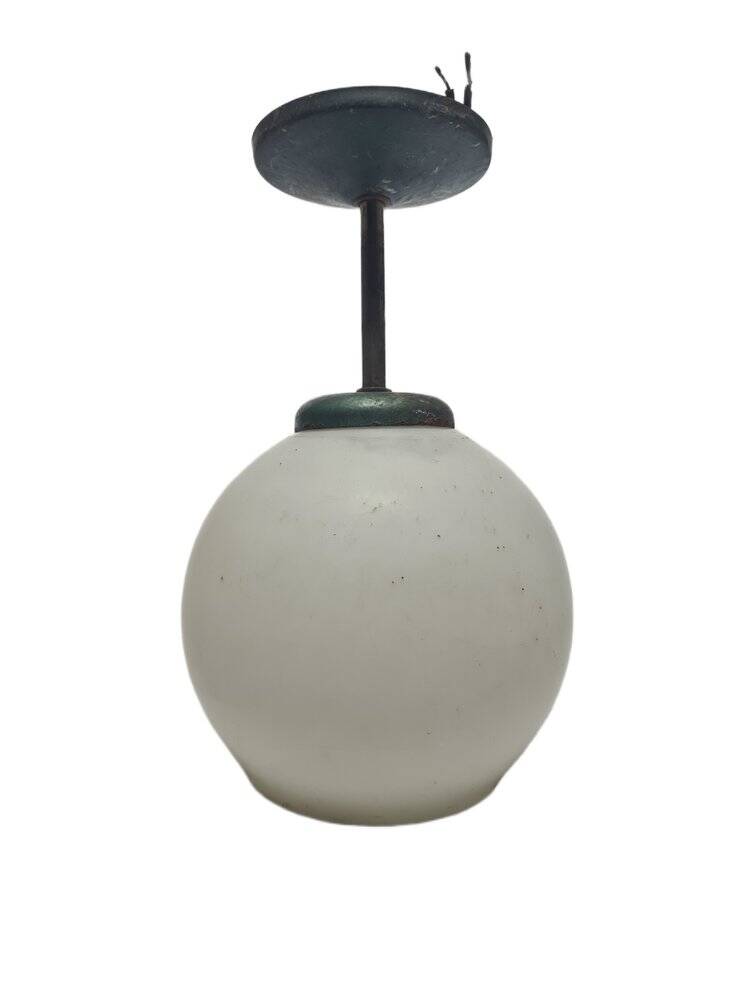 Vintage Communist pendant lamp, Poland, 1970s