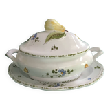 Moustiers earthenware tureen