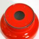 Large original 1960s red Bumling ceiling lamp by Anders Pehrson for Ateljé