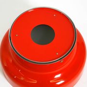 Large original 1960s red Bumling ceiling lamp by Anders Pehrson for Ateljé