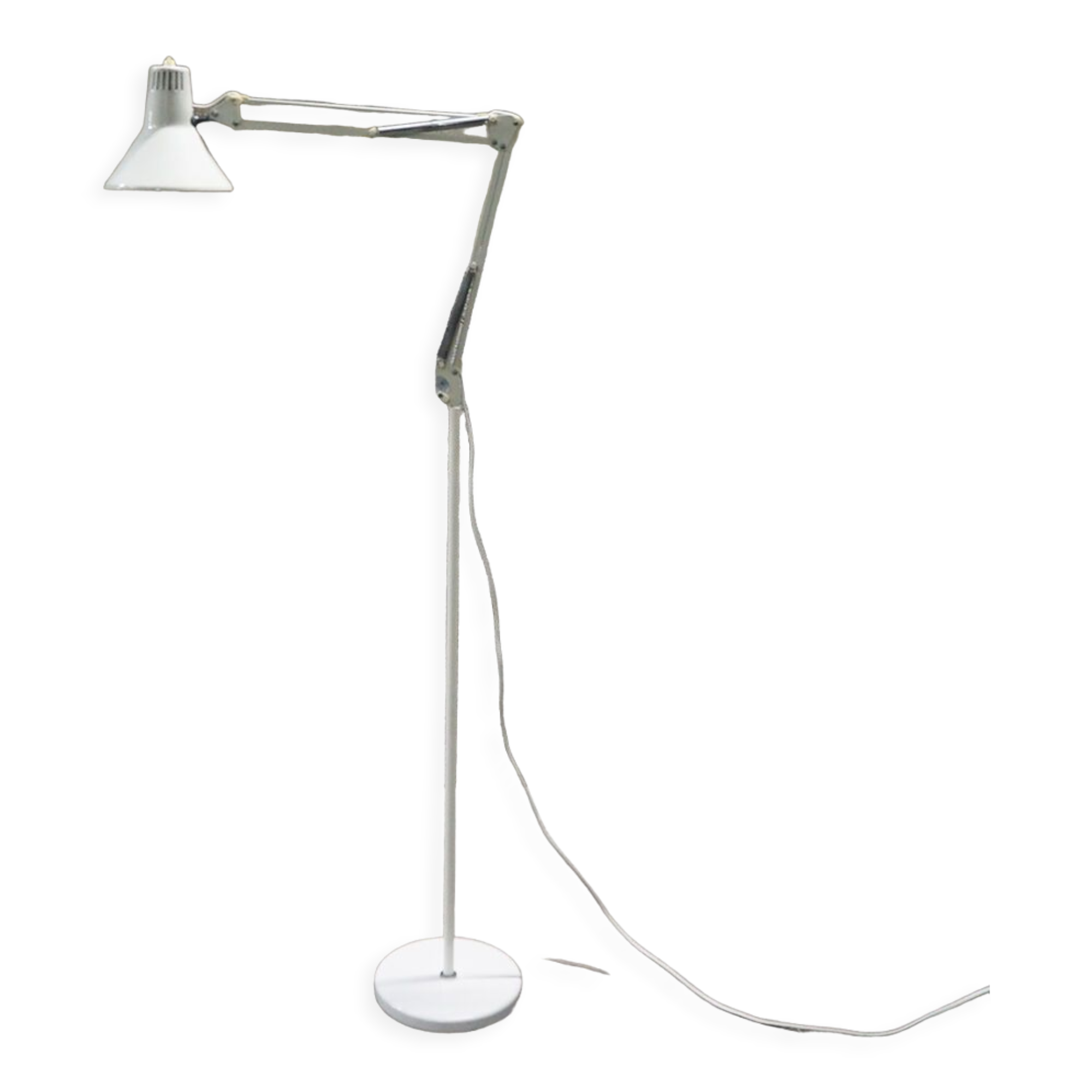 Twist vintage T1 series articulated floor lamp, 70s