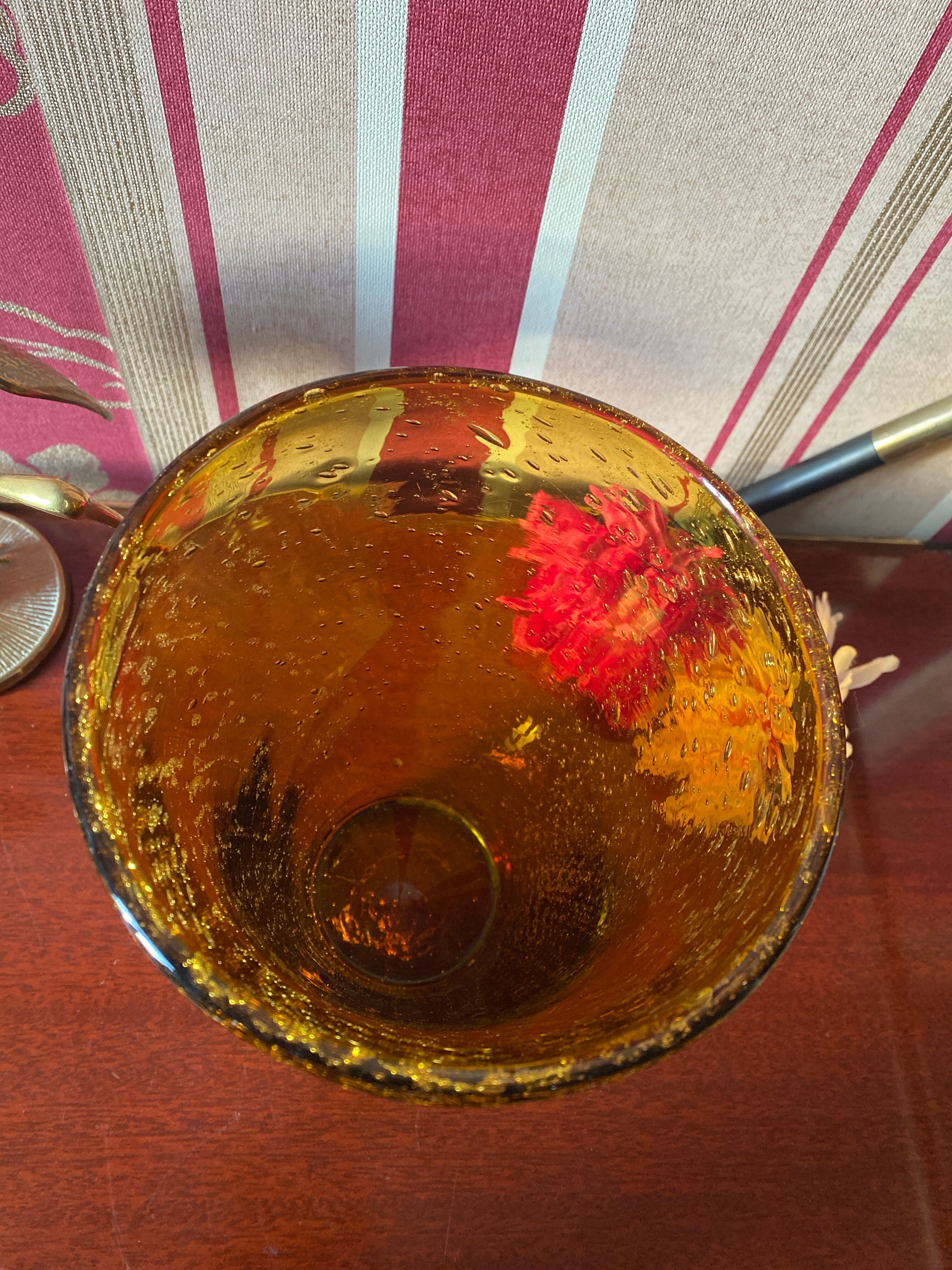 Biot bubble glasses vase