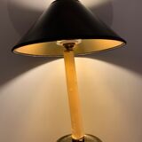 Pair of blackened wooden lampposts Napoleon III