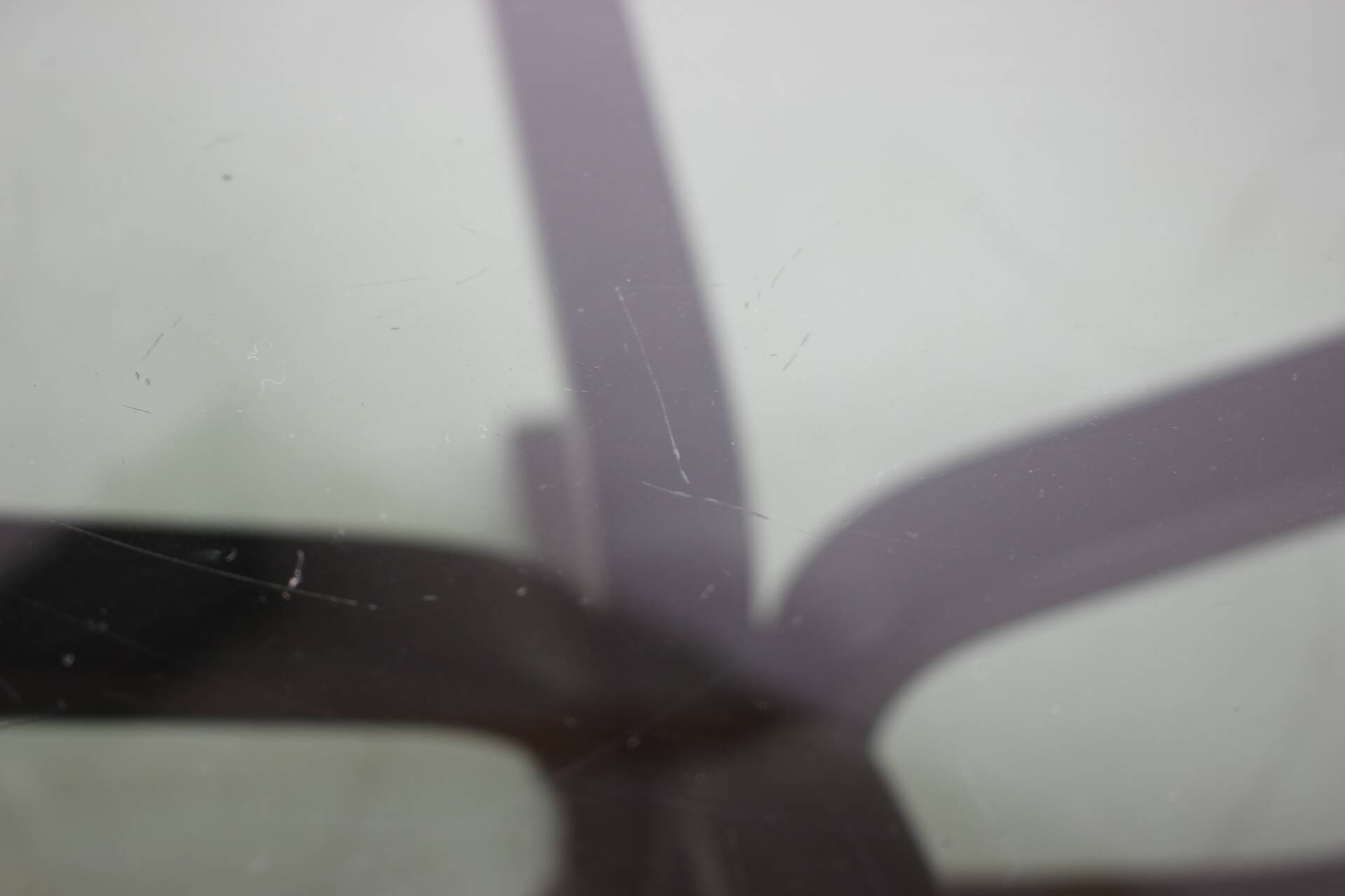 1960 Sigurd Ressell for Vatne Møbler Falcon Glass Top Coffee Table