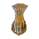 Old brass mail clip