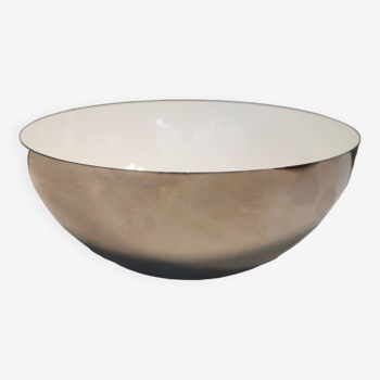 Saladier en chrome Norwegian Design par Grete Prytz Kittelsen pour Cathrineholm