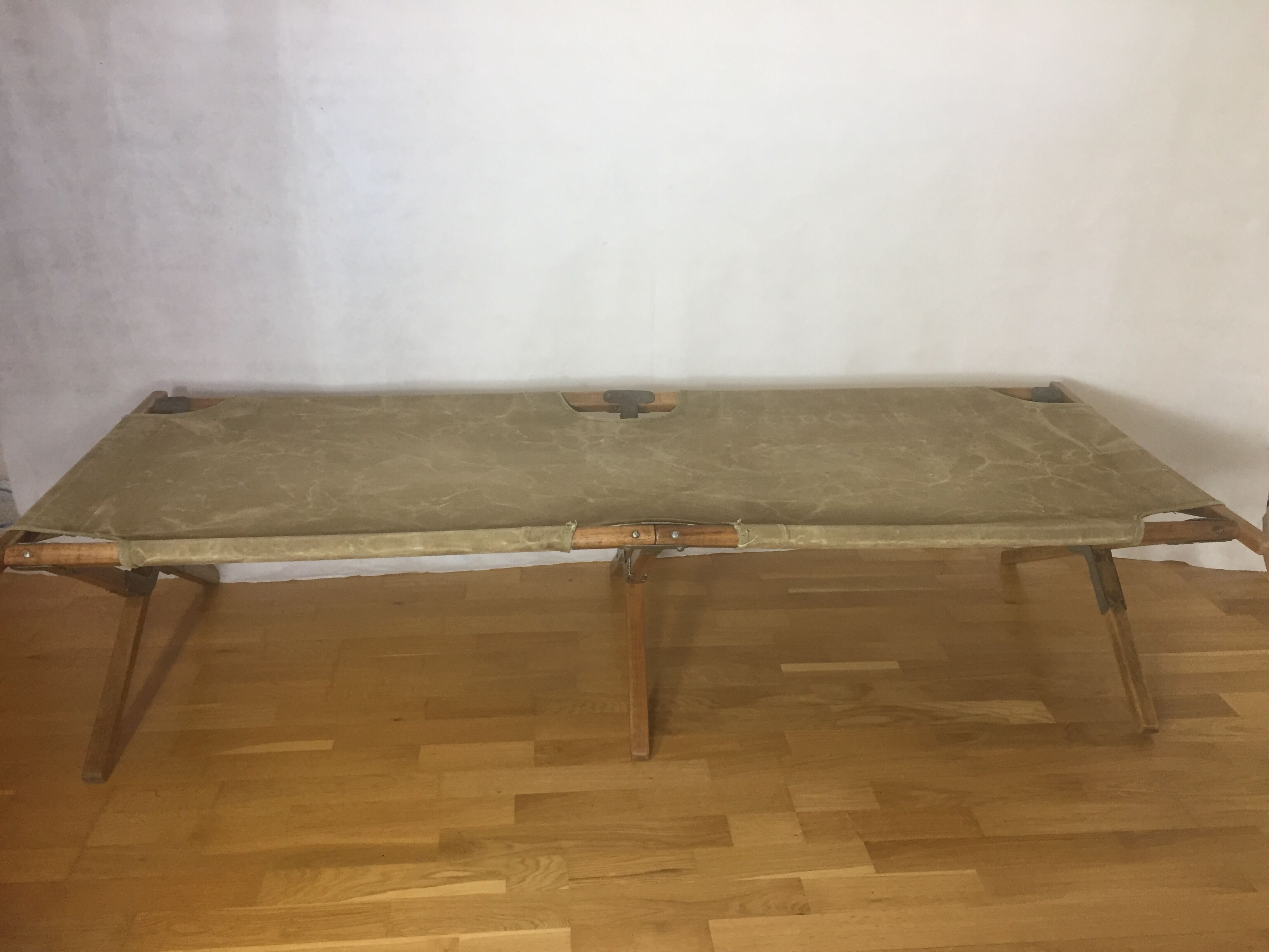 Original U.S. Army camp bed