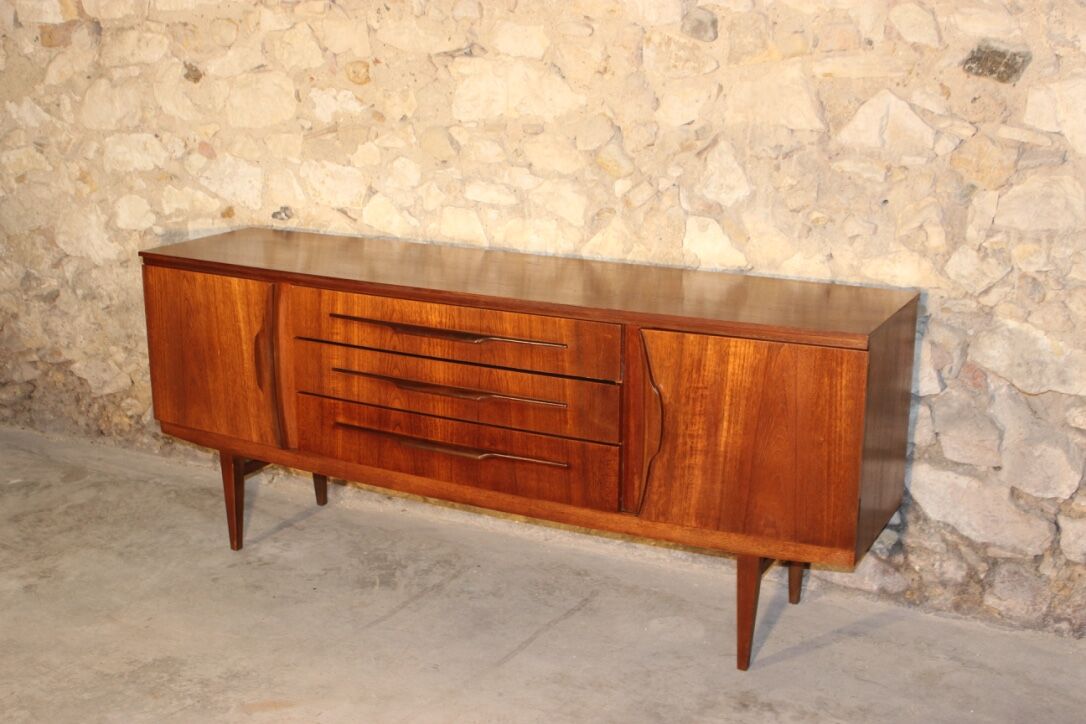 Vintage scandinavian sideboard in teak