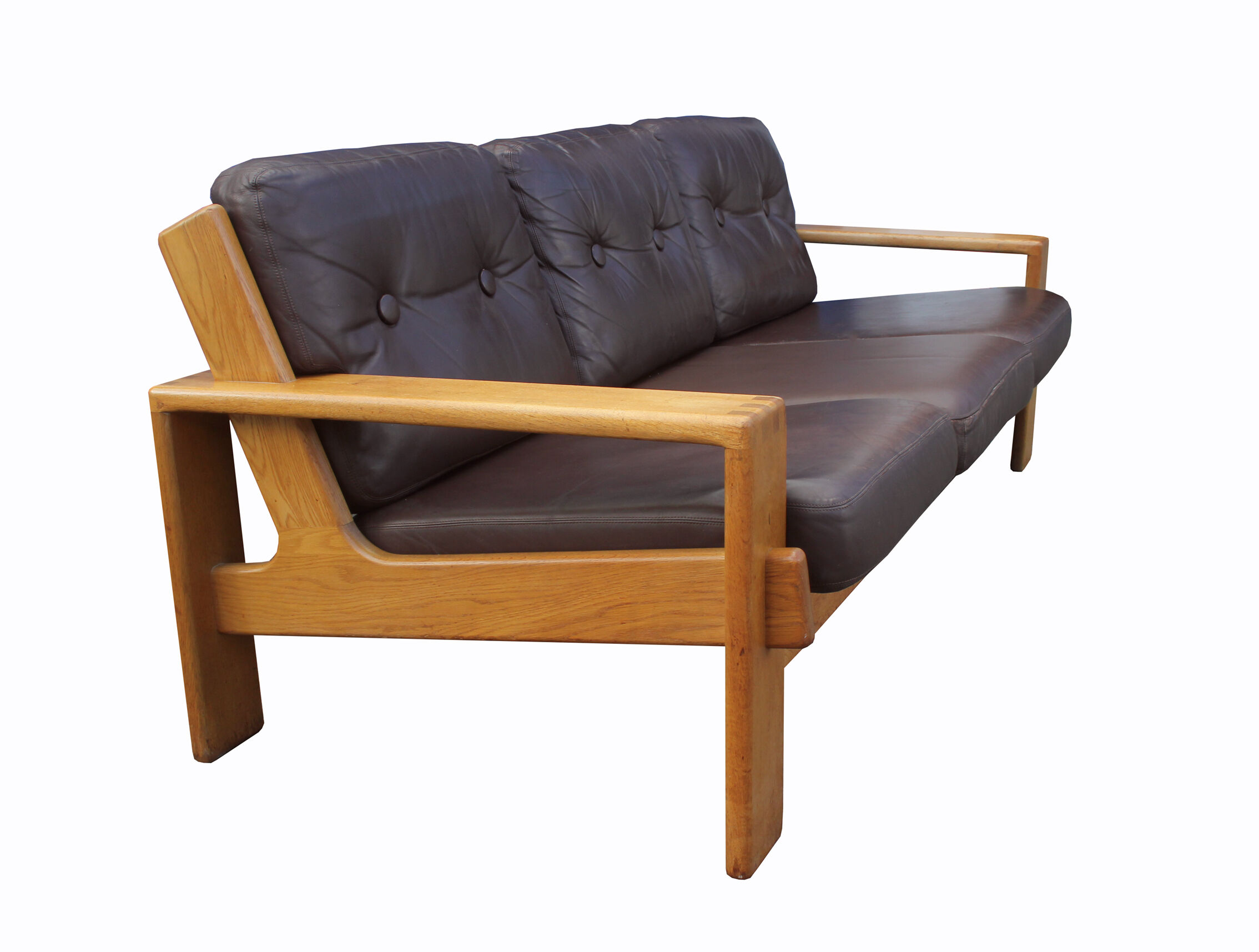 1970s leather sofa Bonanza, Esko Pajamies für Asko