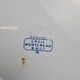 Antique hollow plate Creil and Montereau Japan / Monet blue