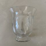 Old polka dot flared vase