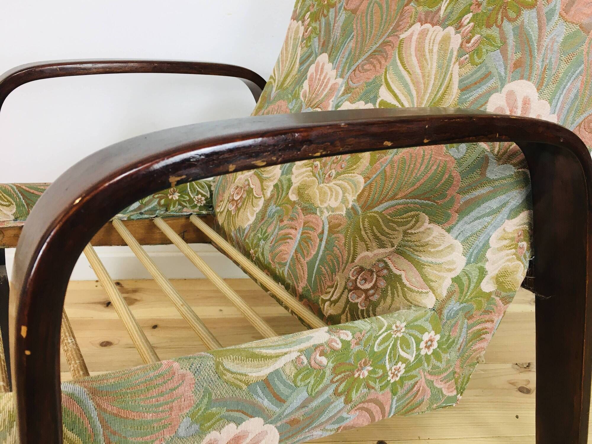 ARP Steiner "1005" chair, by Guariche, Motte and Mortier, 1960s, bowwood