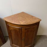 Pair of walnut necks XVIII th
