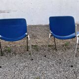 Série de 40 chaises de G. Piretti pour Castelli Anonima Castelli, Italie, années 1970