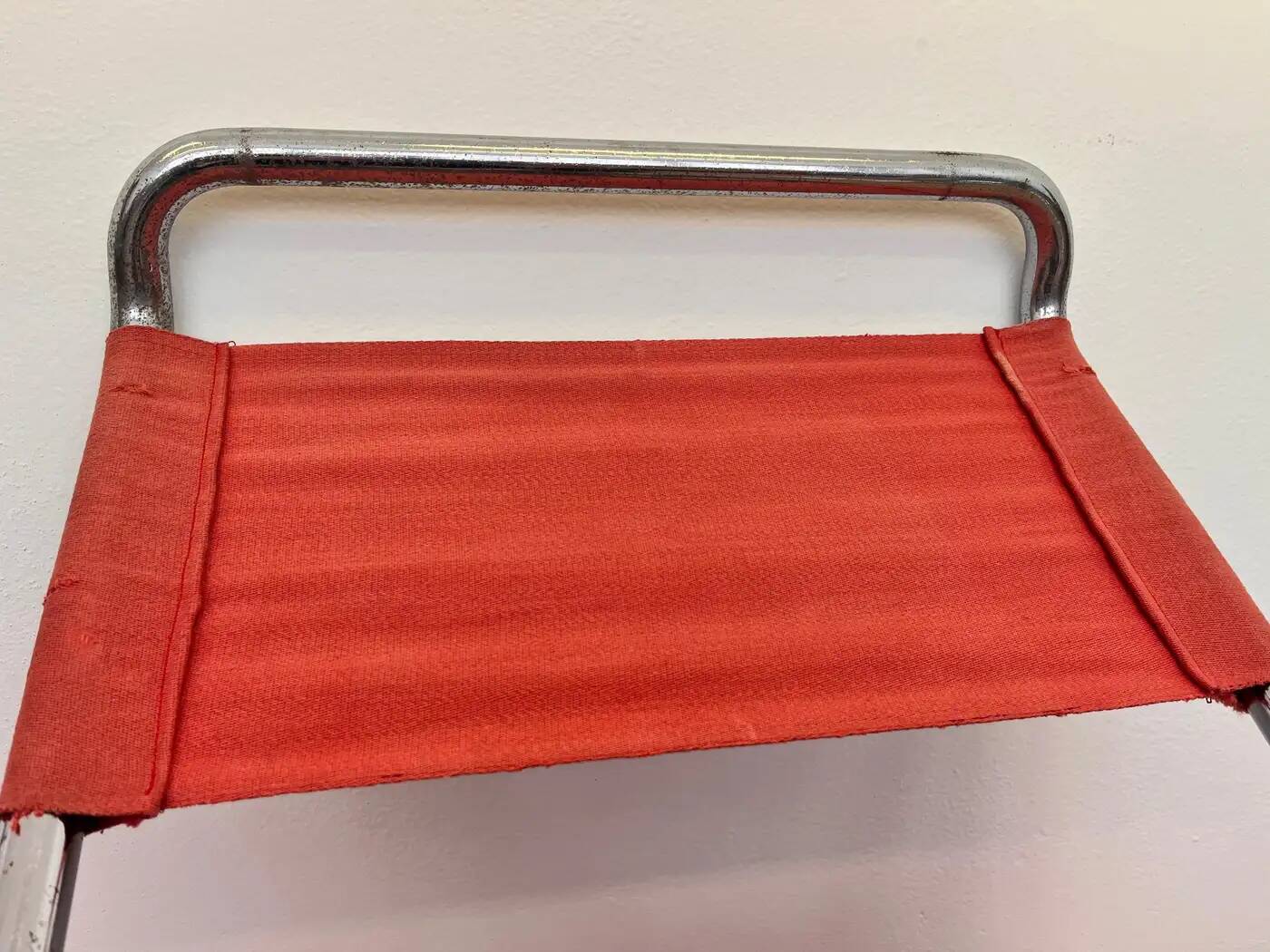 Tubular steel chrome Bauhaus chair by Hynek Gottwald - 1930 (Eisengarn)