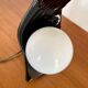 Ceramic wing and globe lamp