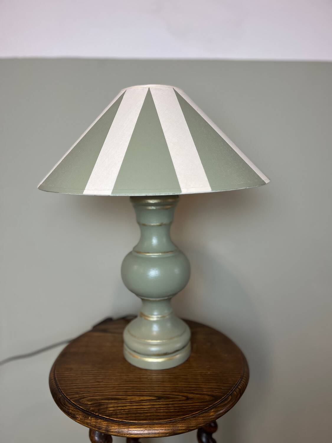 Celadon green lamp