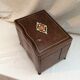 Old liquor cellar box with empty servant removable tray XlXeme H-27cm-L-32.5 cm-Pr-24cm-