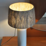 Vintage stoneware bottle lamp