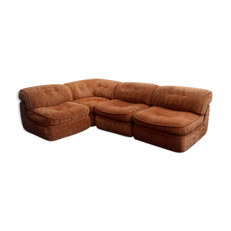 Vintage modular sofa 1970s