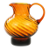 Water jug, pressed glass, Huta Barbara, Poland, 1970s