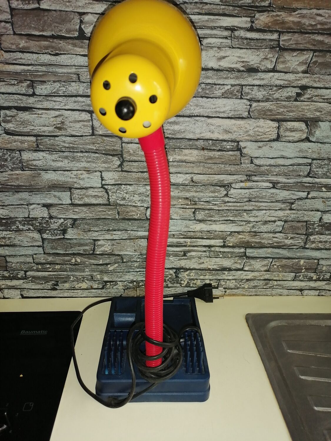 Desk lamp organizer 1980 90