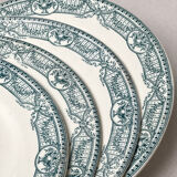 Set of 4 plates Terre de fer plates