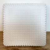 Vintage Wall Or Ceiling Light with Milk Glass, 1970s