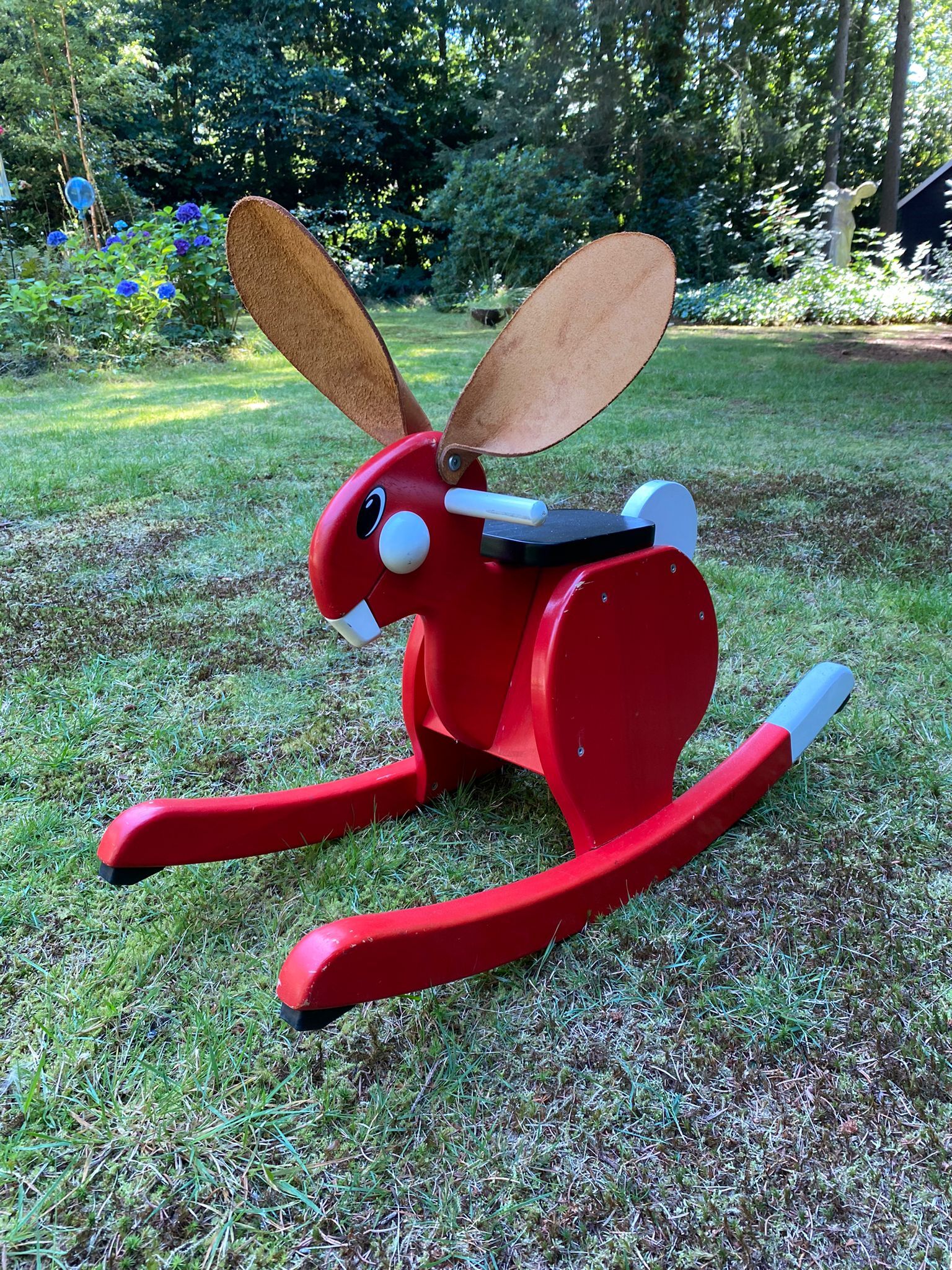 Vintage Rocking Rabbit Red by Björn Dahlström for Playsam