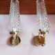 Conical sconical sconces 70s