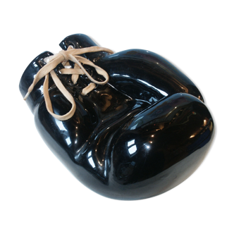 Ceramic boxing glove signed JC PEIRE 70s