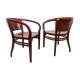 Extremely rare armchairs no. 6521 by Otto Wagner for Thonet