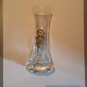 Vase avec motif etain