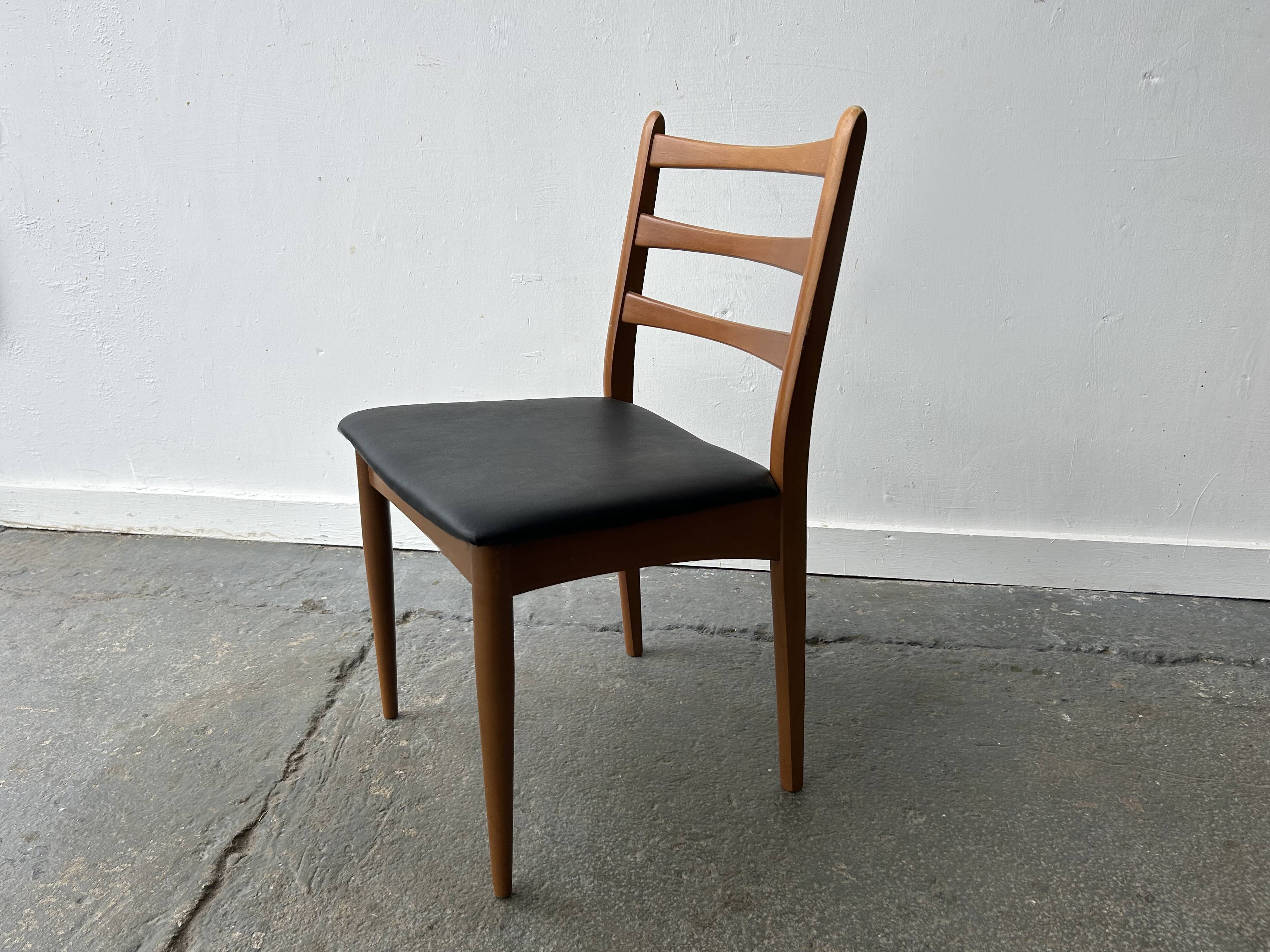 1960/70s Mid-Century set of 6 dining chairs by Schreiber Furniture