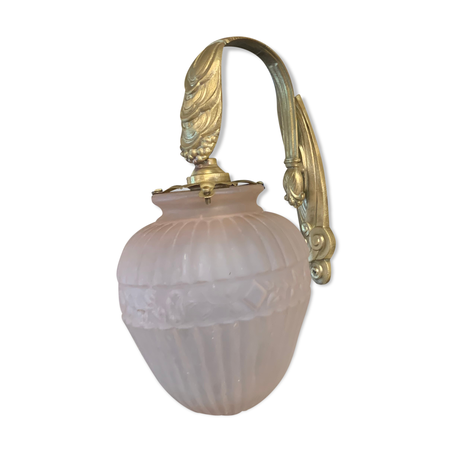 Sconce in bronze art deco