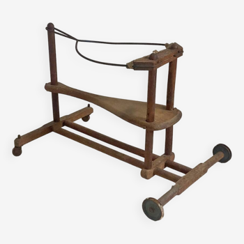 Old "baby-joie" wooden walker 1930