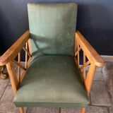 Cross armchairs