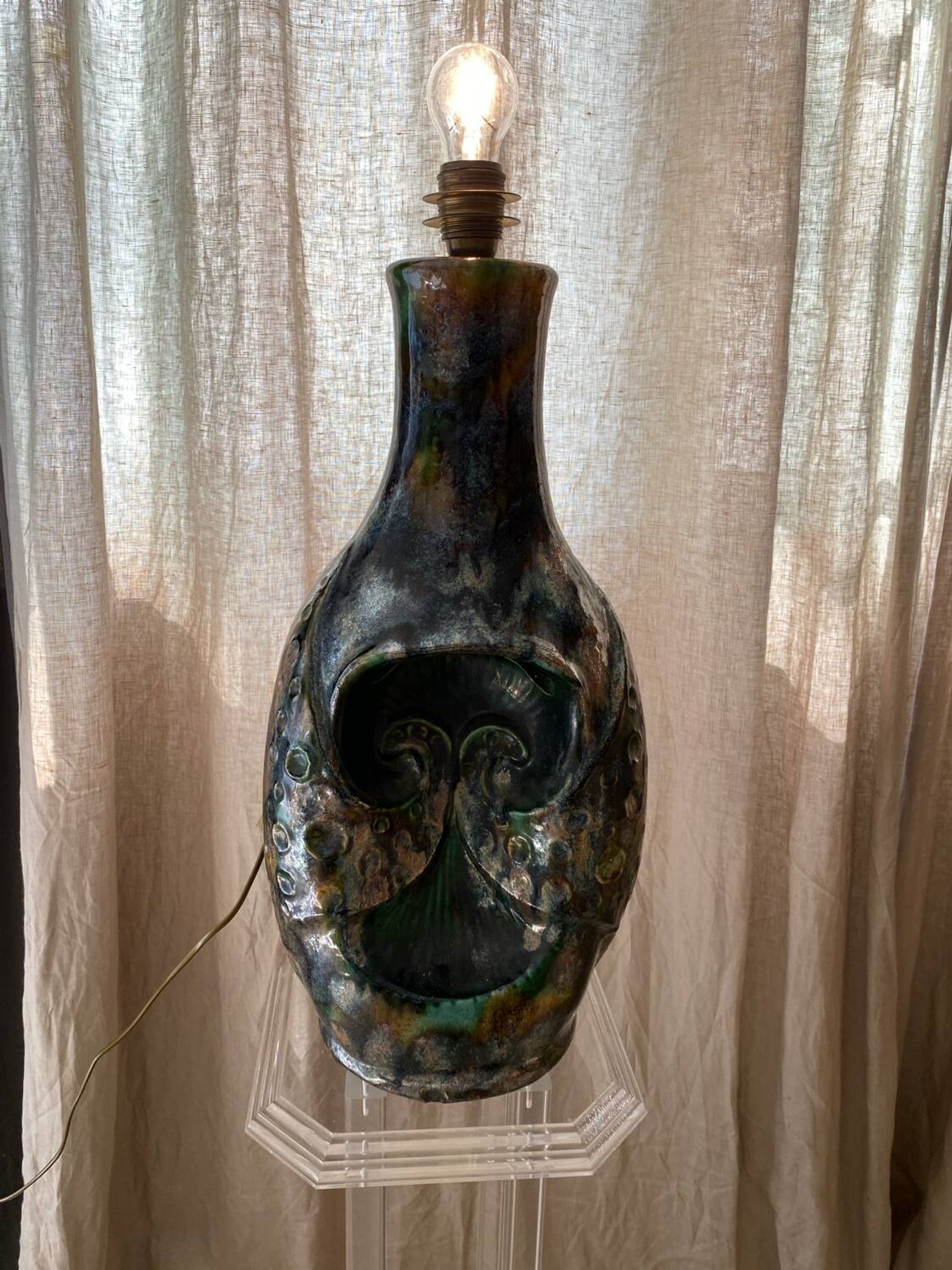 Vintage ceramic lamp
