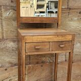 Ancienne console de lobby en teck birman