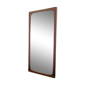 Danish teak mirror