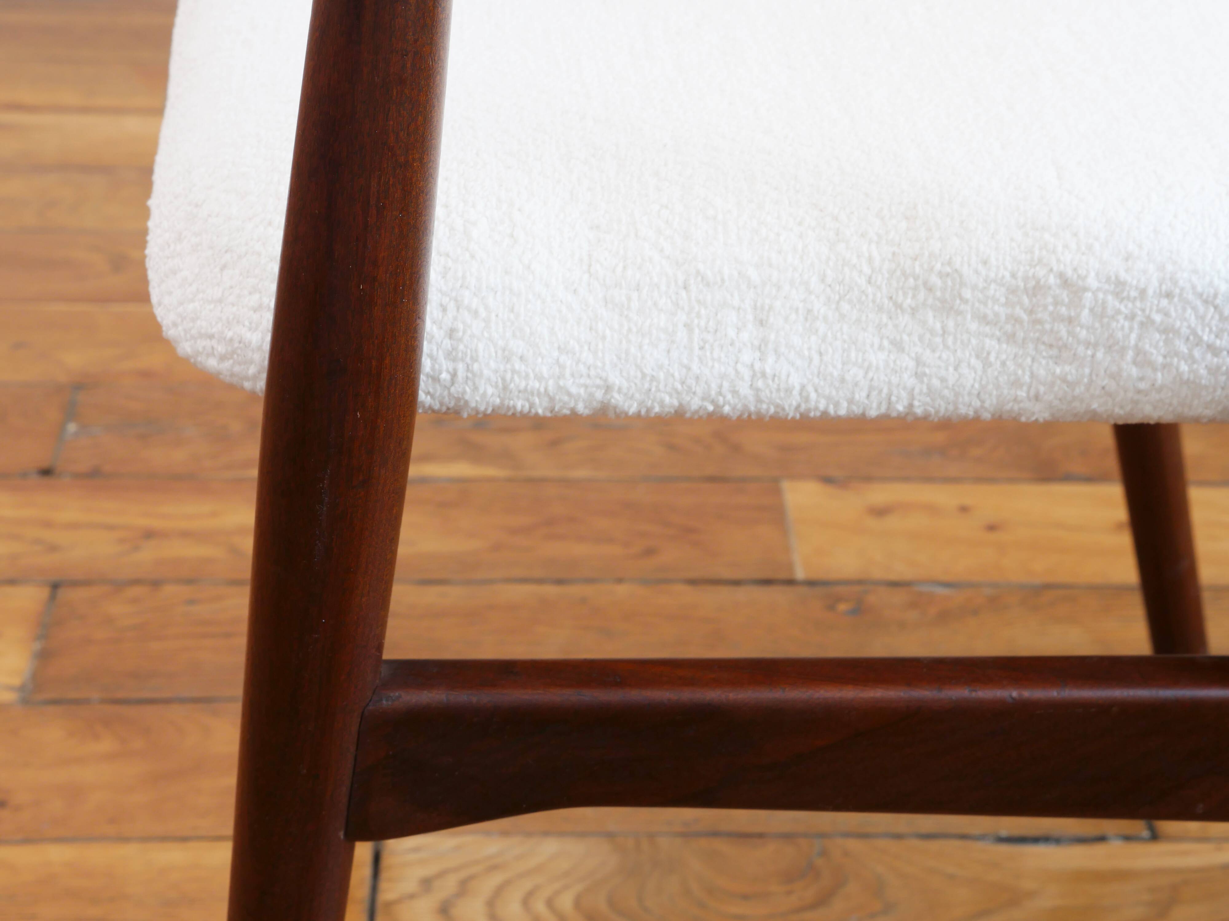 Fauteuil – thomas harlev - farstrup stolefabrik - restauré